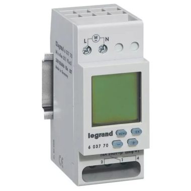 LEGRAND 603770 MicroRex D21 programkapcsoló 28 program 1xZ+NY