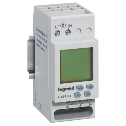   LEGRAND 603770 MicroRex D21 programkapcsoló 28 program 1xZ+NY