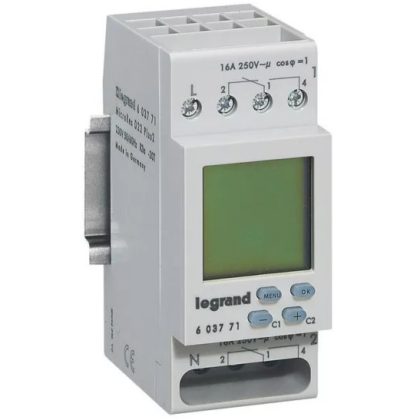 LEGRAND 603771 MicroRex D22 programkapcsoló 28 program 2xZ+NY