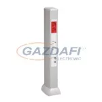   LEGRAND 603805 Alumínium mini energiaoszlop 2 rekeszes, 0,68 m magas