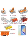  WAGO Set 3 conectori cabluri Compact Universal + Smartphone Samsung Galaxy A8
