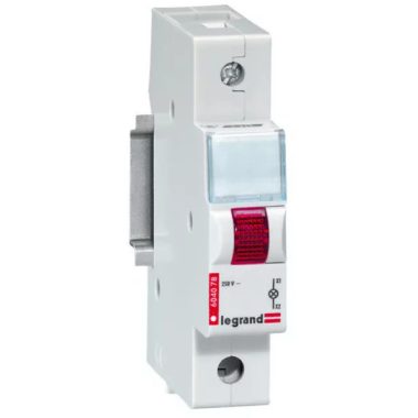 LEGRAND 604078 Lexic jelzőlámpa piros beépített lámpával