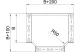 OBO 6041330 RTM 650 FS T-Leágazás gyorsösszekötővel 60x500mm szalaghorganyzott acél