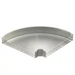 OBO 6041890 RBM 90 160VA4301 90°-Os Idom gyorsösszekötővel 110x600mm rozsdamentes acél