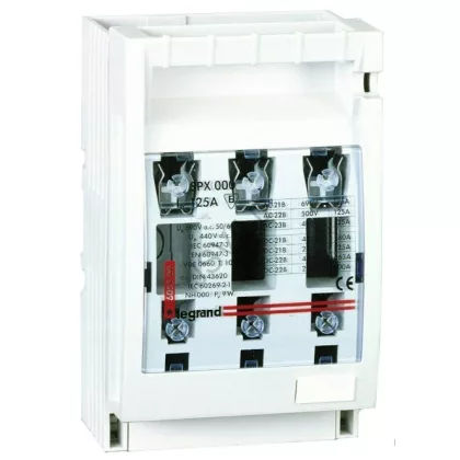 LEGRAND 605202 SPX 00 160A vízszintes biztosítós szakaszolókapcsoló