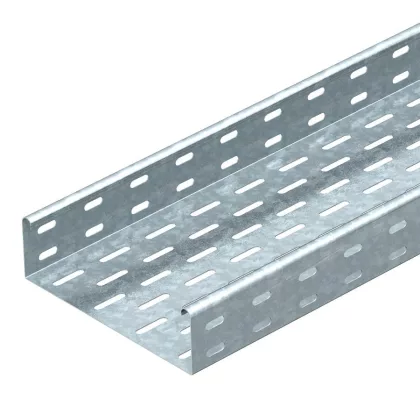   OBO 6055524 MKS 660 FS Kábeltálca Mks perforált, összekötő készlettel 60x600x3000mm szalaghorganyzott acél