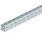   OBO 6055893 RKS 607 FS Kábeltálca Rks perforált, fenékborda nélkül 60x75x3000mm szalaghorganyzott acél