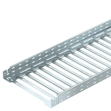 OBO 6059008 MKSM 640 FS Mksm Kábeltálca gyorsösszekötővel, perforált 60x400x3050mm szalaghorganyzott acél