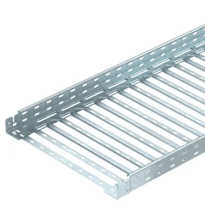 OBO 6059029 MKSM 650 FT Mksm Kábeltálca gyorsösszekötővel, perforált 60x500x3050mm merítetten tűzihorganyzott acél OBO 6059029 MKSM 650 FT Mksm Kábeltálca gyorsösszekötővel, perforált 60x500x3050mm merítetten tűzihorganyzott acél