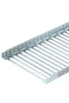 OBO 6059032 MKSM 660 FT Mksm Kábeltálca gyorsösszekötővel, perforált 60x600x3050mm merítetten tűzihorganyzott acél