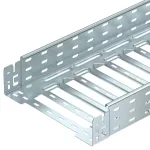   OBO 6059097 MKSM 810 FT Mksm Kábeltálca gyorsösszekötővel, perforált 85x100x3050mm merítetten tűzihorganyzott acél