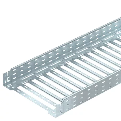 OBO 6059105 MKSM 840 FT Mksm Kábeltálca gyorsösszekötővel, perforált 85x400x3050mm merítetten tűzihorganyzott acél OBO 6059105 MKSM 840 FT Mksm Kábeltálca gyorsösszekötővel, perforált 85x400x3050mm merítetten tűzihorganyzott acél