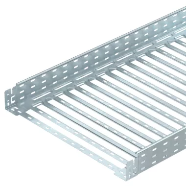 OBO 6059109 MKSM 860 FT Mksm Kábeltálca gyorsösszekötővel, perforált 85x600x3050mm merítetten tűzihorganyzott acél