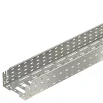   OBO 6059194 MKSM 120 VA4301 Mksm Kábeltálca gyorsösszekötővel, perforált 110x200x3050mm rozsdamentes acél