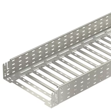 OBO 6059198 MKSM 140 VA4301 Mksm Kábeltálca gyorsösszekötővel, perforált 110x400x3050mm rozsdamentes acél
