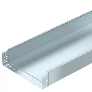 OBO 6059390 MKSMU 140 FS Mksmu Kábeltálca gyorsösszekötővel, perforálatlan 110x400x3050mm szalaghorganyzott acél