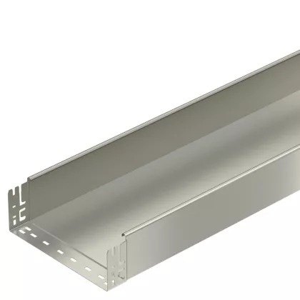   OBO 6059422 MKSMU 130 VA4301 Mksmu Kábeltálca perforálás nélkül, gyorsösszekötővel 110x300x3050mm rozsdamentes acél