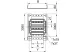 OBO 6059483 SKSM 650 FT Sksm Kábeltálca gyorsösszekötővel, perforált 60x500x3050mm merítetten tűzihorganyzott acél