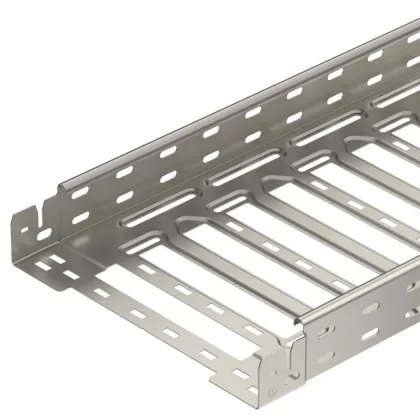 OBO 6059490 SKSM 610 VA4301 Sksm Kábeltálca gyorsösszekötővel, perforált 60x100x3050mm rozsdamentes acél OBO 6059490 SKSM 610 VA4301 Sksm Kábeltálca gyorsösszekötővel, perforált 60x100x3050mm rozsdamentes acél