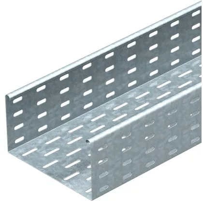  OBO 6060609 MKS 110 FT Kábeltálca Mks perforált 110x100x3000mm merítetten tűzihorganyzott acél
