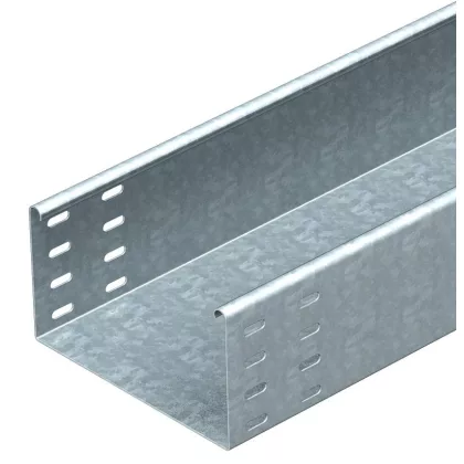   OBO 6064922 SKSU 140 FT Kábeltálca Sksu perforálás nélkül, összekötőfurattal 110x400x3000mm merítetten tűzihorganyzott acél