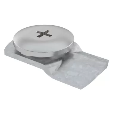 OBO 6065104 AZDR 100 FT Forgóretesz BKK-hoz és AZ-hez, egyoldalas 100mmmm merítetten tűzihorganyzott acél