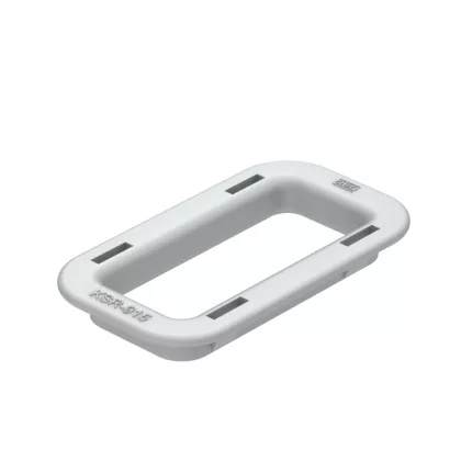 OBO 6066704 KSR-915 PE Kábelvédő Gyűrű padlóátvezetés AZ 28x58mm világosszürke polietilén