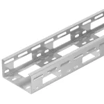 OBO 6075304 AZK 100 VA4301 Az-Szerelőcsatorna perforált 50x100x3000mm rozsdamentes acél