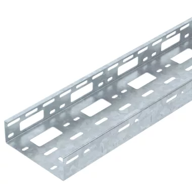 OBO 6075325 AZK 150 FT Az-Szerelőcsatorna perforált 50x150x3000mm merítetten tűzihorganyzott acél