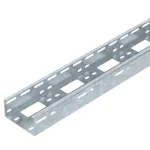 OBO 6076246 AZK A 100 FT Az-Szerelőcsatorna speciális perforálás 50x100x3000mm merítetten 