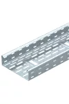 OBO 6085369 DKS 630 FT Kábeltálca Dks perforált, padlóátvezetővel 60x300x3000mm merítetten tűzihorganyzott acél