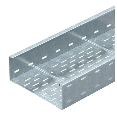 OBO 6098141 WKSG 120 FT Nagyfesztávú Kábeltálca perforált, fenékbordával 110x200x6000mm merítetten tűzihorganyzott acél OBO 6098141 WKSG 120 FT Nagyfesztávú Kábeltálca perforált, fenékbordával 110x200x6000mm merítetten tűzihorganyzott acél