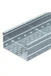 OBO 6098509 WKSG 164 FS Nagyfesztávú Kábeltálca perforált, fenékbordával 160x400x6000mm szalaghorganyzott acél