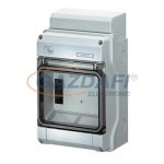   HENSEL KV PC 9106 Időjárásálló kismegszakító szekrény, 146x238x111 mm