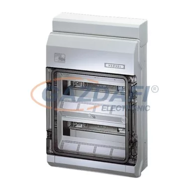 HENSEL KV PC 9224 Időjárásálló kismegszakító szekrény, 295x458x129 mm
