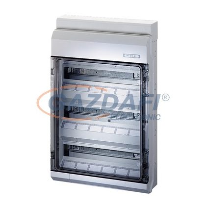 HENSEL KV 3554 Kismegszakító szekrény, 403x630x129 mm