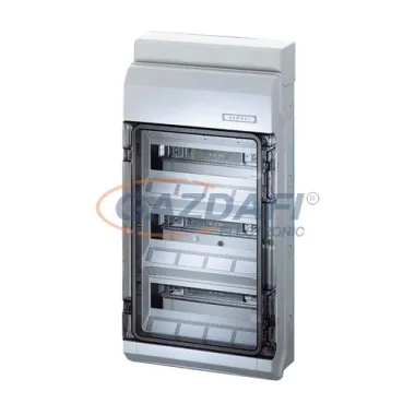HENSEL KV 3636 Kismegszakító szekrény, 295x583x129 mm HENSEL KV 3636 Kismegszakító szekrény, 295x583x129 mm