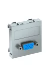 OBO 6104616 MTG-VGA S AL1 Modul 45 Vga Csatlakozó Aljzat Hüvely csavaros rögzítéssel 45x45