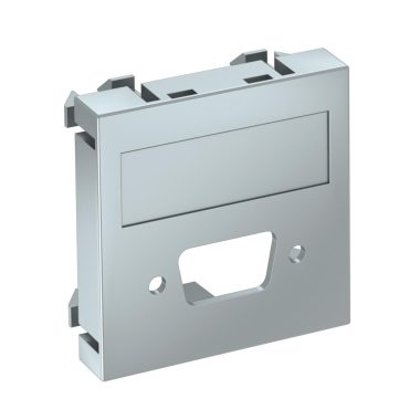 OBO 6104712 MTG-DB O AL1 Modul 45 Vga/d-Sub9 Aljzat csatlakozó hüvely nélkül 45x45mm festett alumínium polikarbonát