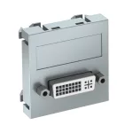 OBO 6104736 MTG-DVI S AL1 Modul 45 Dvi Csatlakozó Aljzat Hüvely csavaros rögzítéssel 45x45