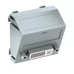 OBO 6104748 MTS-DVI S AL1 Modul 45 Dvi Csatlakozó Aljzat Hüvely csavaros rögzítéssel 45x45