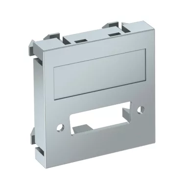 OBO 6104784 MTG-DV O AL1 Modul 45 Dvi Csatlakozó Aljzat csatlakozó hüvely nélkül 45x45mm festett alumínium polikarbonát