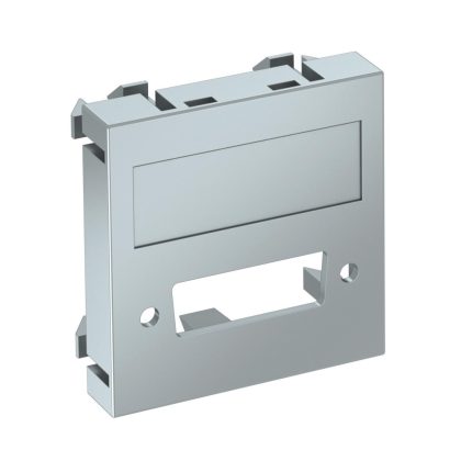   OBO 6104784 MTG-DV O AL1 Modul 45 Dvi Csatlakozó Aljzat csatlakozó hüvely nélkül 45x45mm festett alumínium polikarbonát
