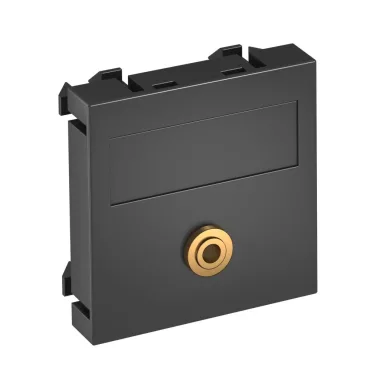 OBO 6104949 MTG-MK L SWGR1 Modul 45 Mini Jack Csatlakozó Aljzat hüvely egyenes csatlakozás