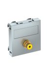 OBO 6105000 MTG-R F AL1 Modul 45 Rca Csatlakozóaljzat egyes hüvely-hüvely 45x45mm festett 