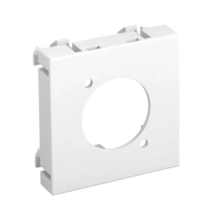   OBO 6105234 MTG-X O RW1 Modul 45 Xlr Fedlap csatlakozó nélkül 45x45mm hófehér polikarbonát
