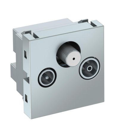   OBO 6105286 ANT-3SD AL1 Antenna Csatlakozó egyedi kivezetés, Radio - TV - SAT 45x45mm festett alumínium polikarbonát