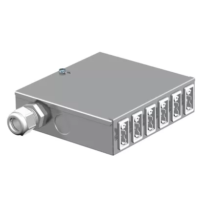 OBO 6108005 UVS-6W2 Padló Alatti Elosztó