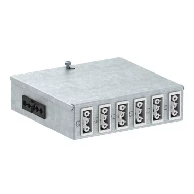 OBO 6108014 UVS-6W2SA Padló Alatti Elosztó csatlakozóval 160x150x48mm