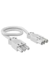OBO 6108477 VL-3Q2.5 H3 W Hosszabbító Vezeték 3x2,5 mm2 keresztmetszet L=3000mm fehér